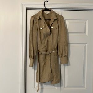Michael Kors button down dress with belt!